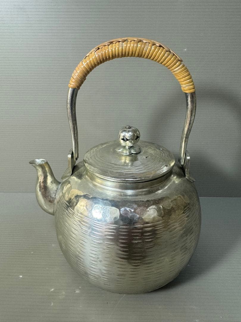 2509 急須　『いぶし銀』『底黒』『丸型』『湯沸』『水注』　茶道具