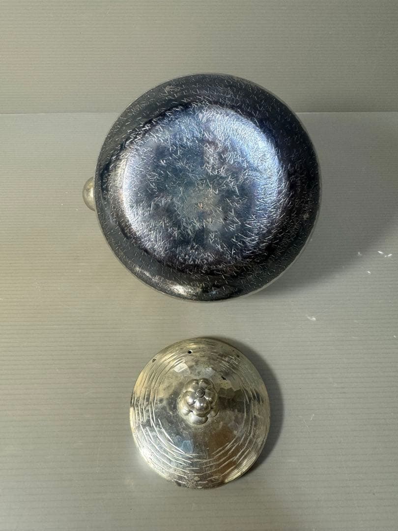 2509 急須　『いぶし銀』『底黒』『丸型』『湯沸』『水注』　茶道具