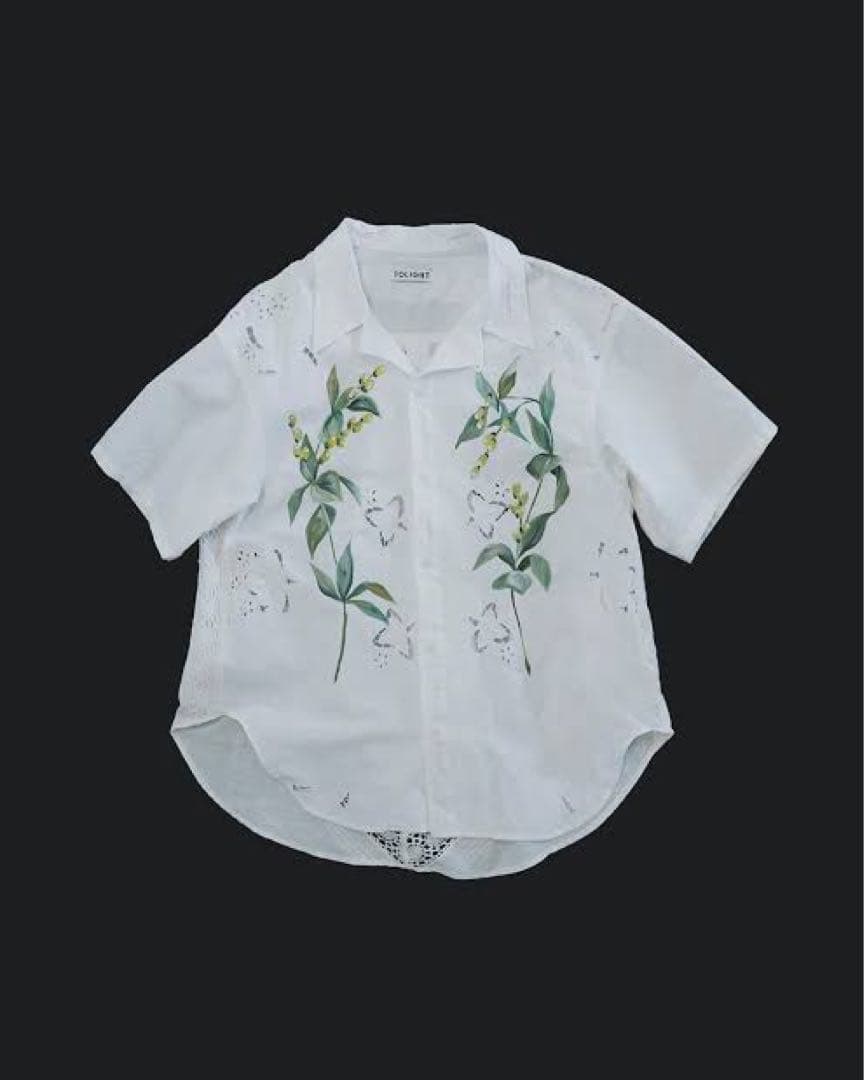 【レア】tolight レース　刺繍　ブラウス　シャツ　フラワー