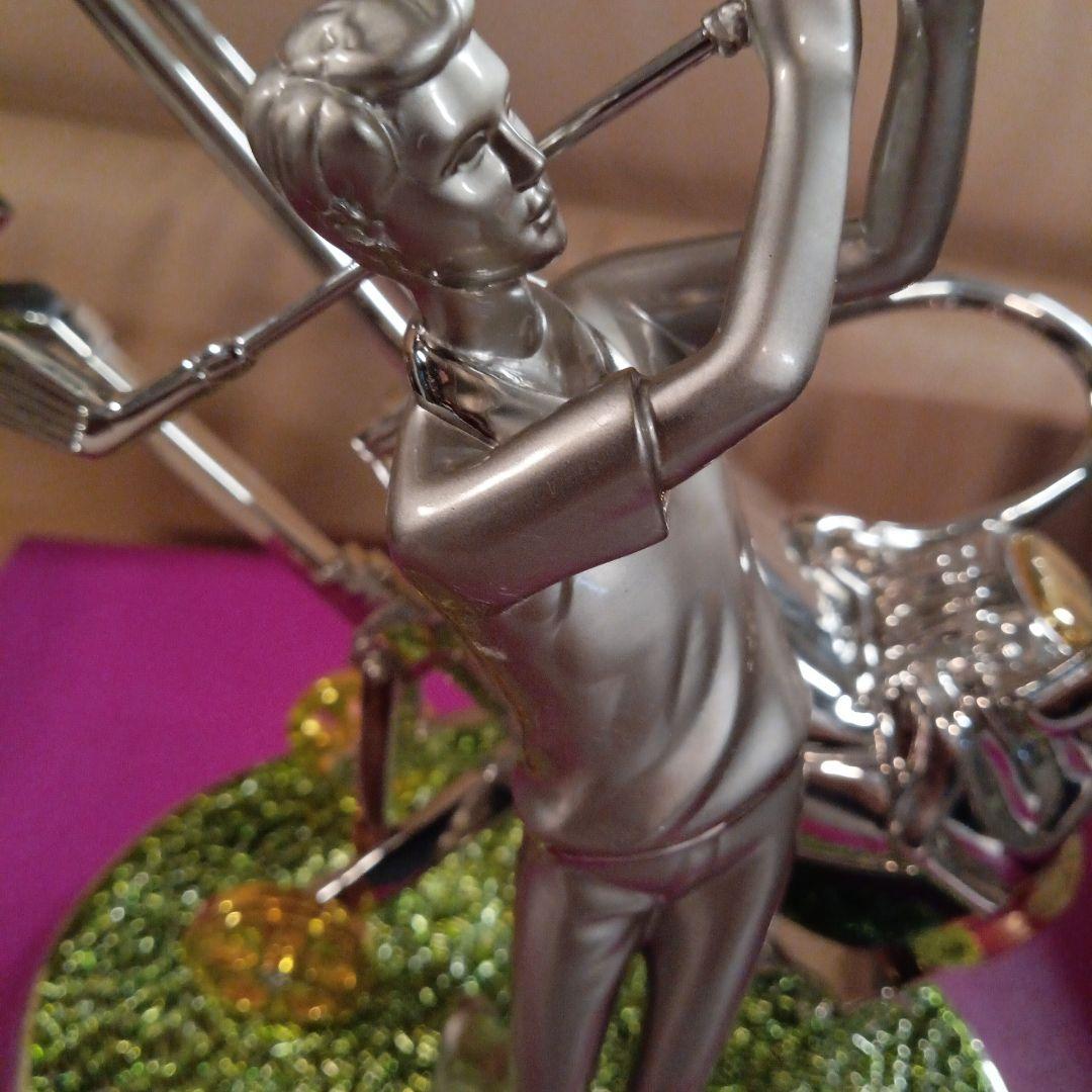 ゴルファー フィギュア インテリアトレイ