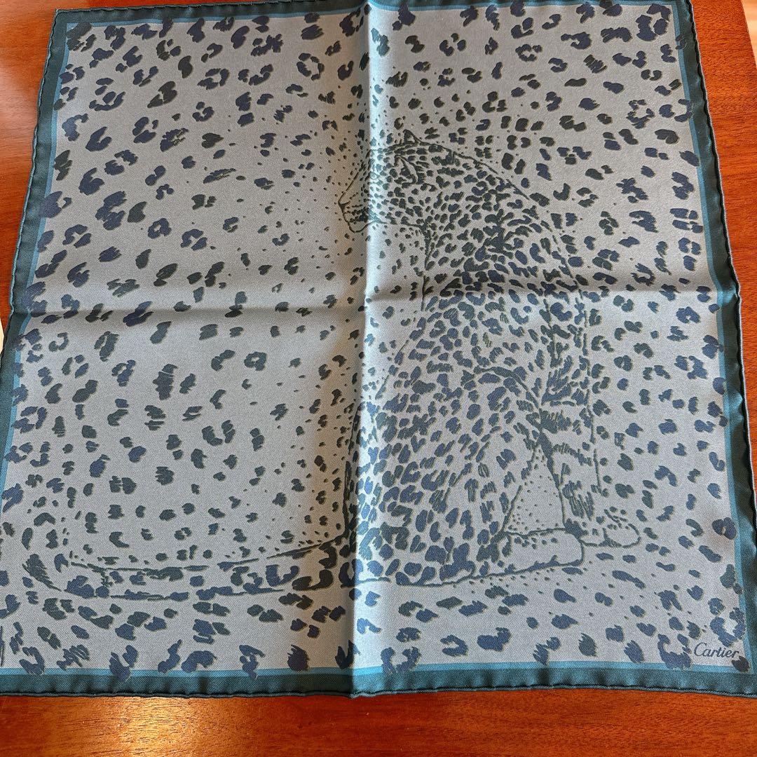 【Cartier】カルティエ　スカーフ