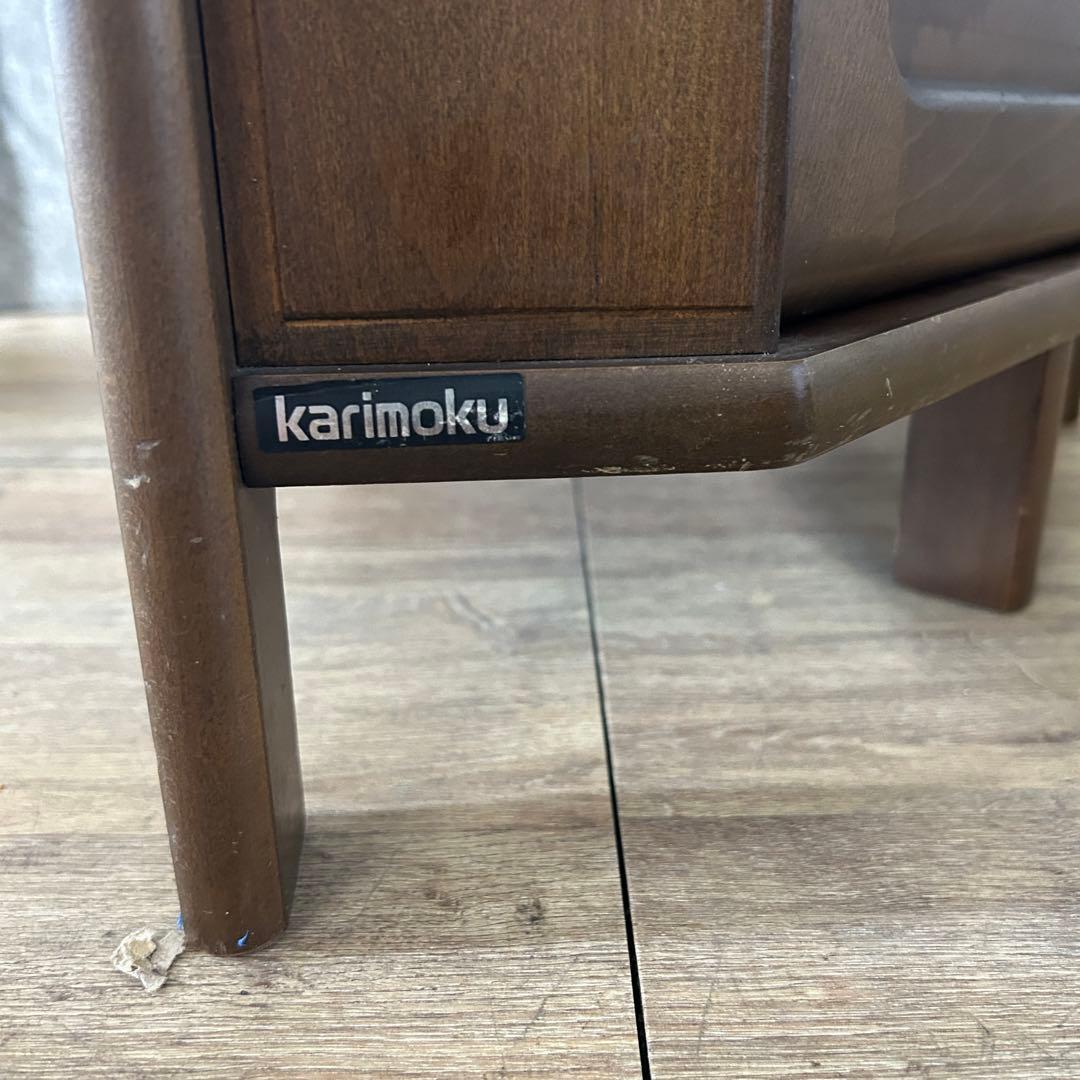 ꧁カリモク家具 karimoku꧂テレフォンスタンド フラワー 電話台 花台