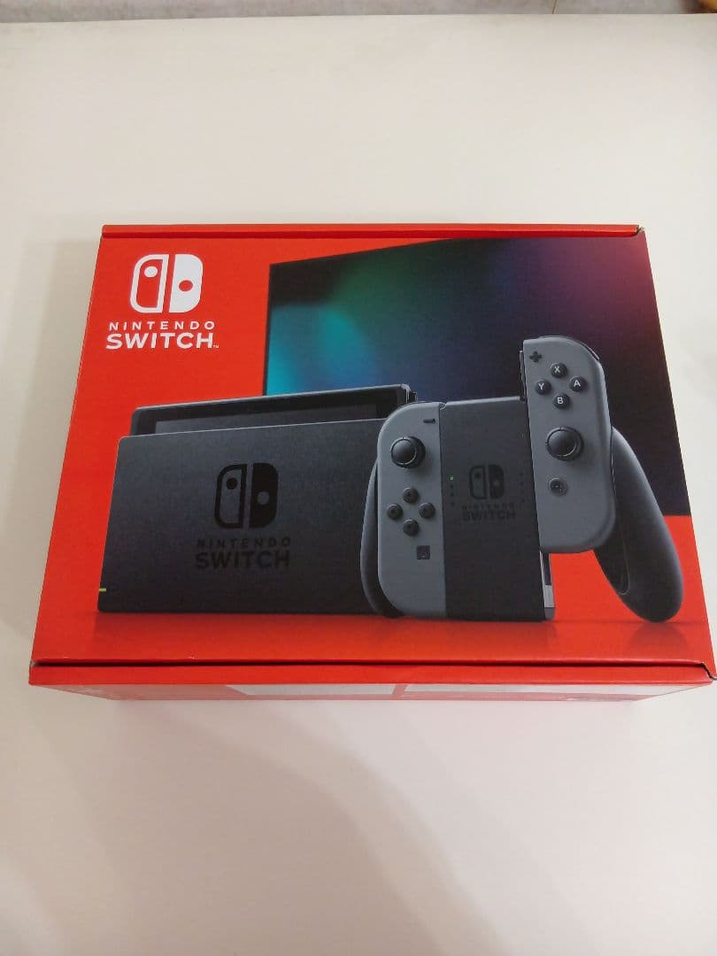 Nintendo Switch グレー 2025.3.28購入品 購入印有