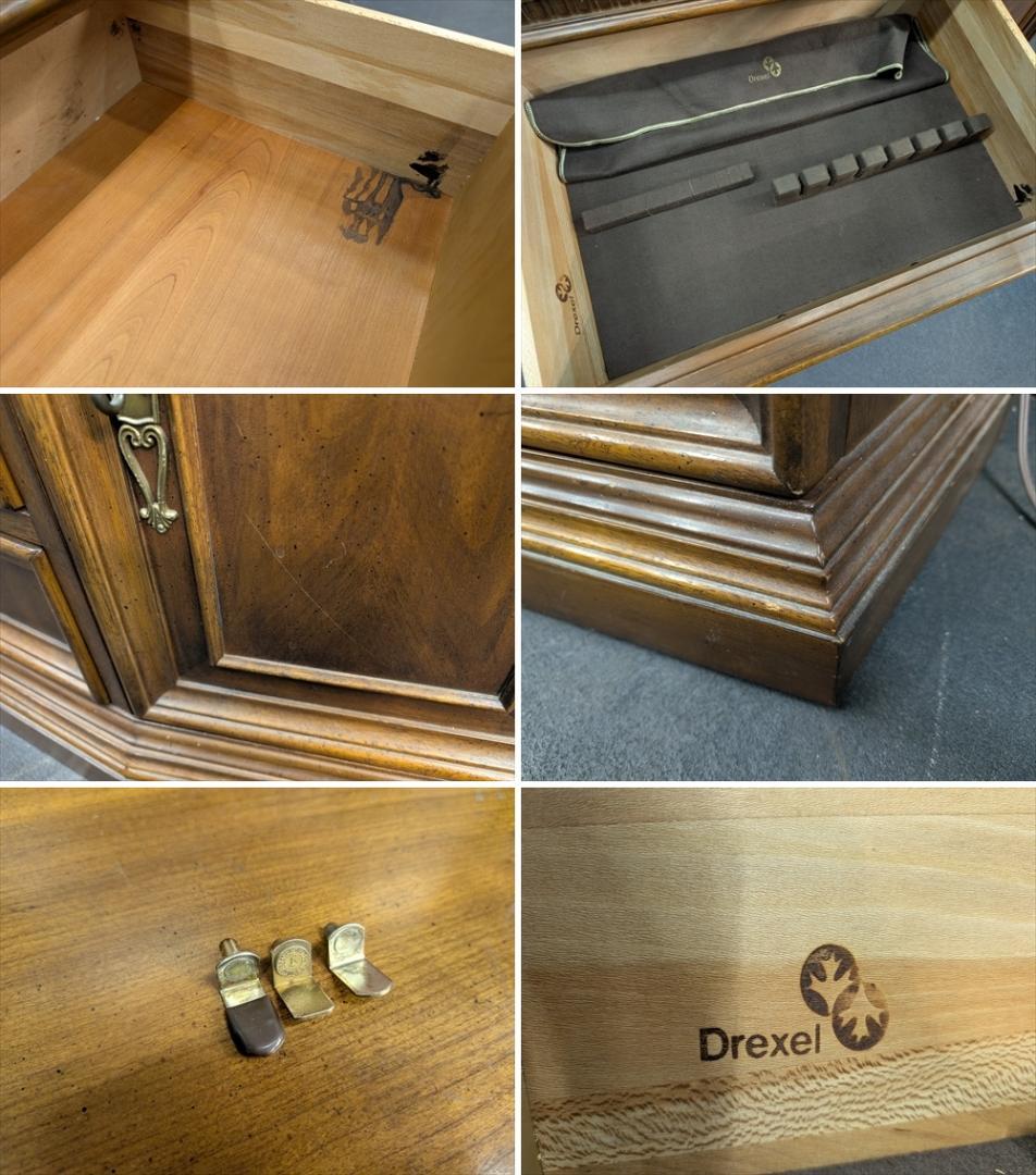 ドレクセルヘリテイジ　飾り棚　キャビネット　リビングボード　キュリオケース