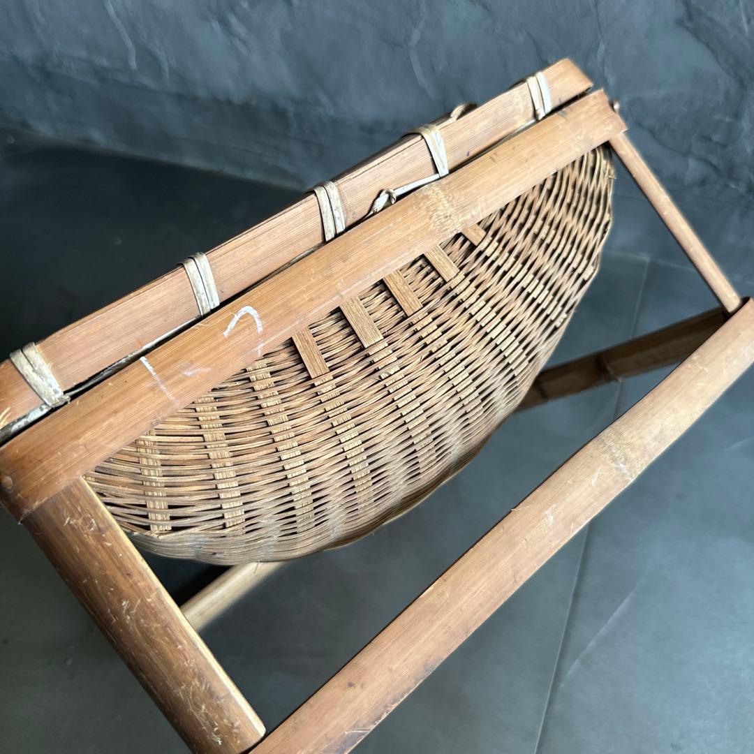 瞬間お値下げ❣️蔵出し　希少品　カゴ　洗い上げカゴなどに！おしゃれ！