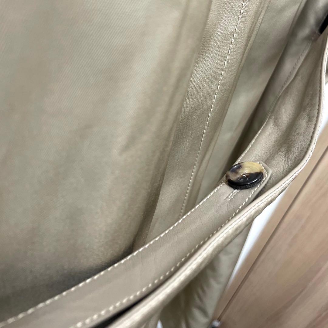 Brioni シルク100％★サイズ50 ブリオーニ トレンチコート シングル