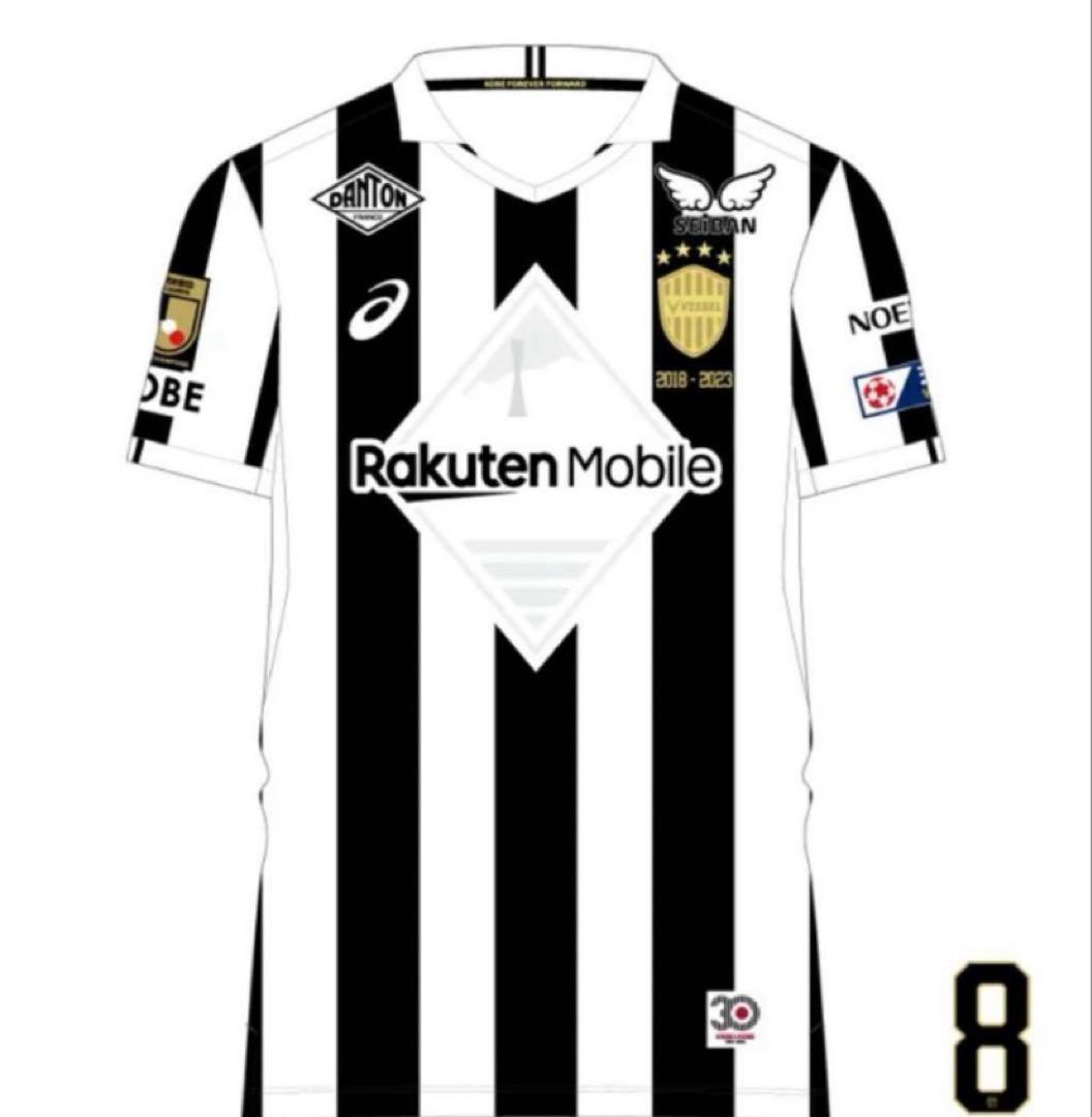 ヴィッセル神戸　30周年記念ユニフォーム レプリカ　イニエスタ　XL