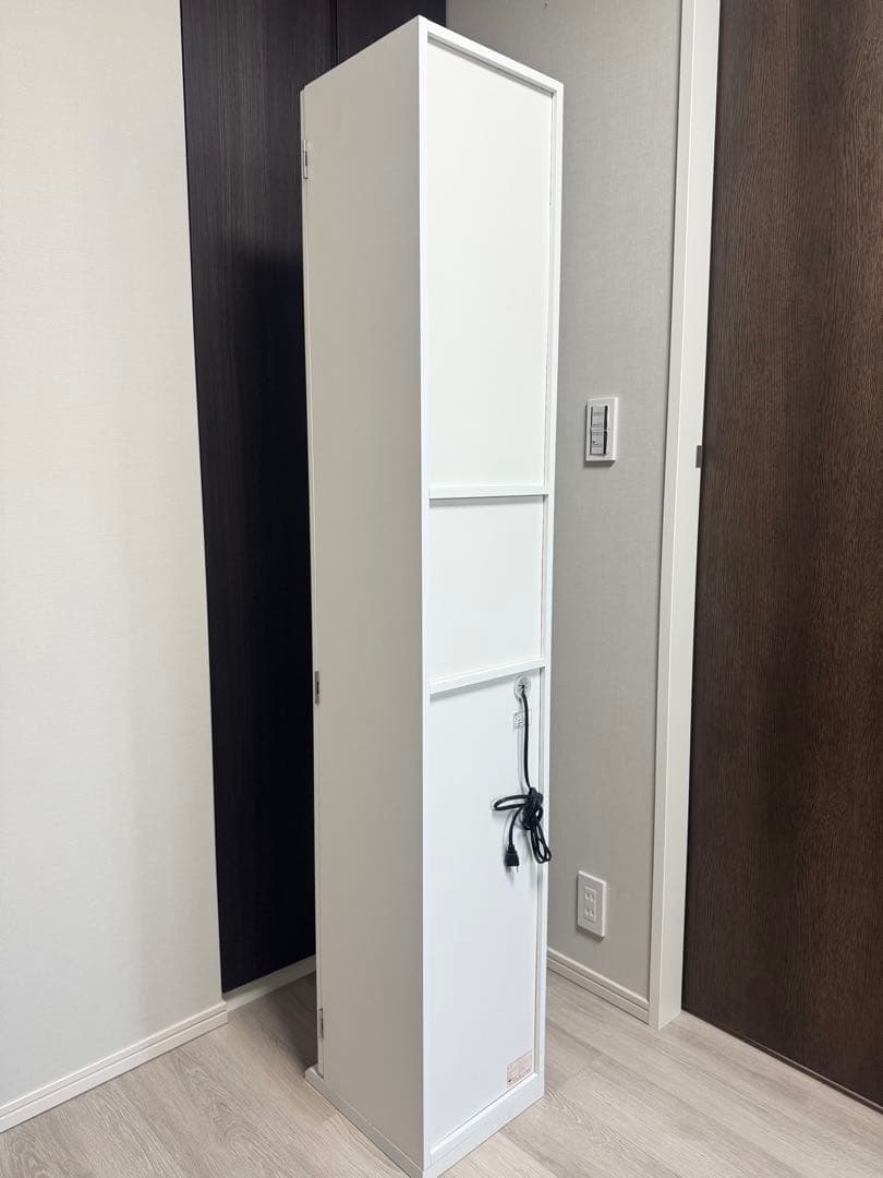 塩川光明堂 メイクタワー メルヴィ 姿見　メイク収納　ミラー付き収納