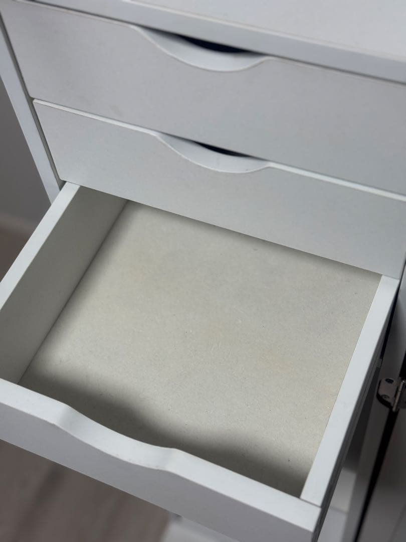 塩川光明堂 メイクタワー メルヴィ 姿見　メイク収納　ミラー付き収納