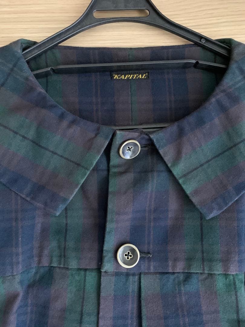KAPITAL チェック柄コート