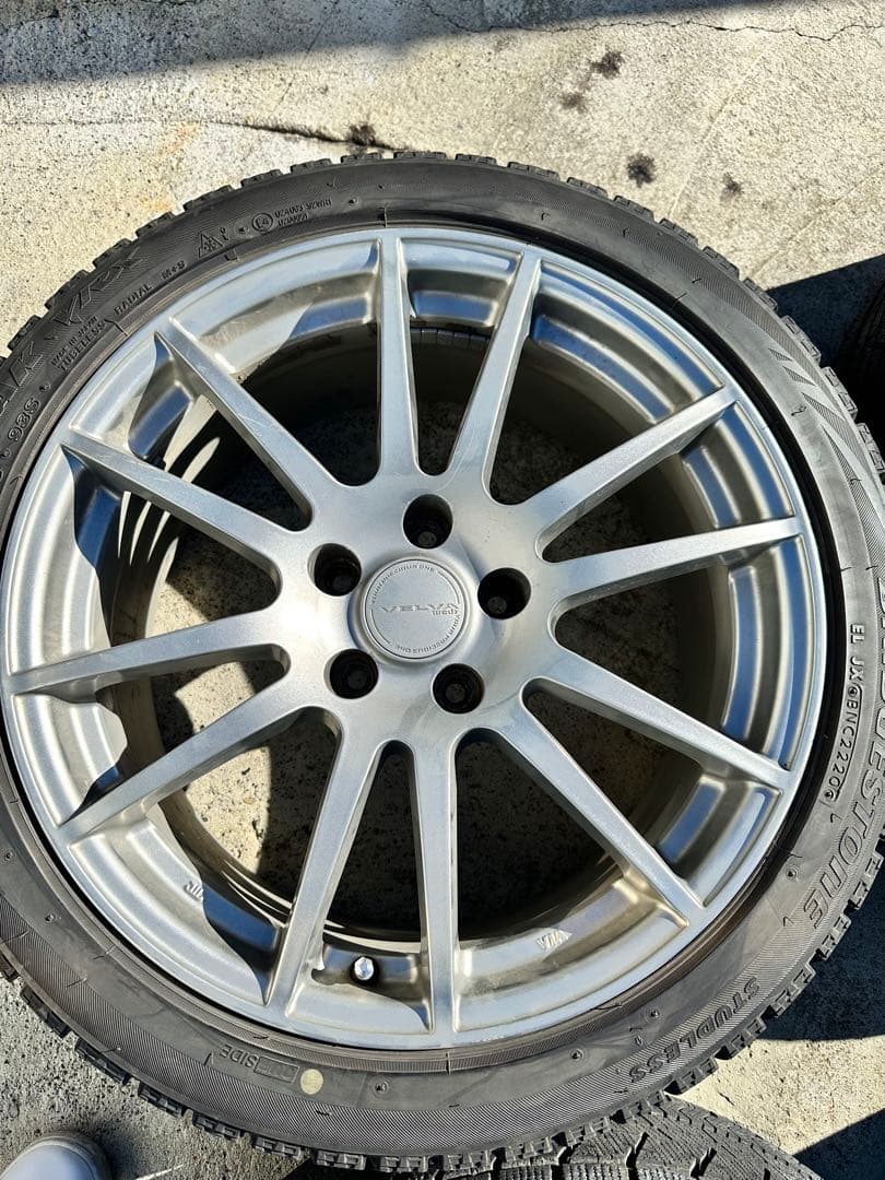 ホイール&スタッドレス Weds ブリヂストン VRX2 245/40R18