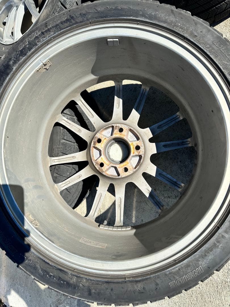 ホイール&スタッドレス Weds ブリヂストン VRX2 245/40R18
