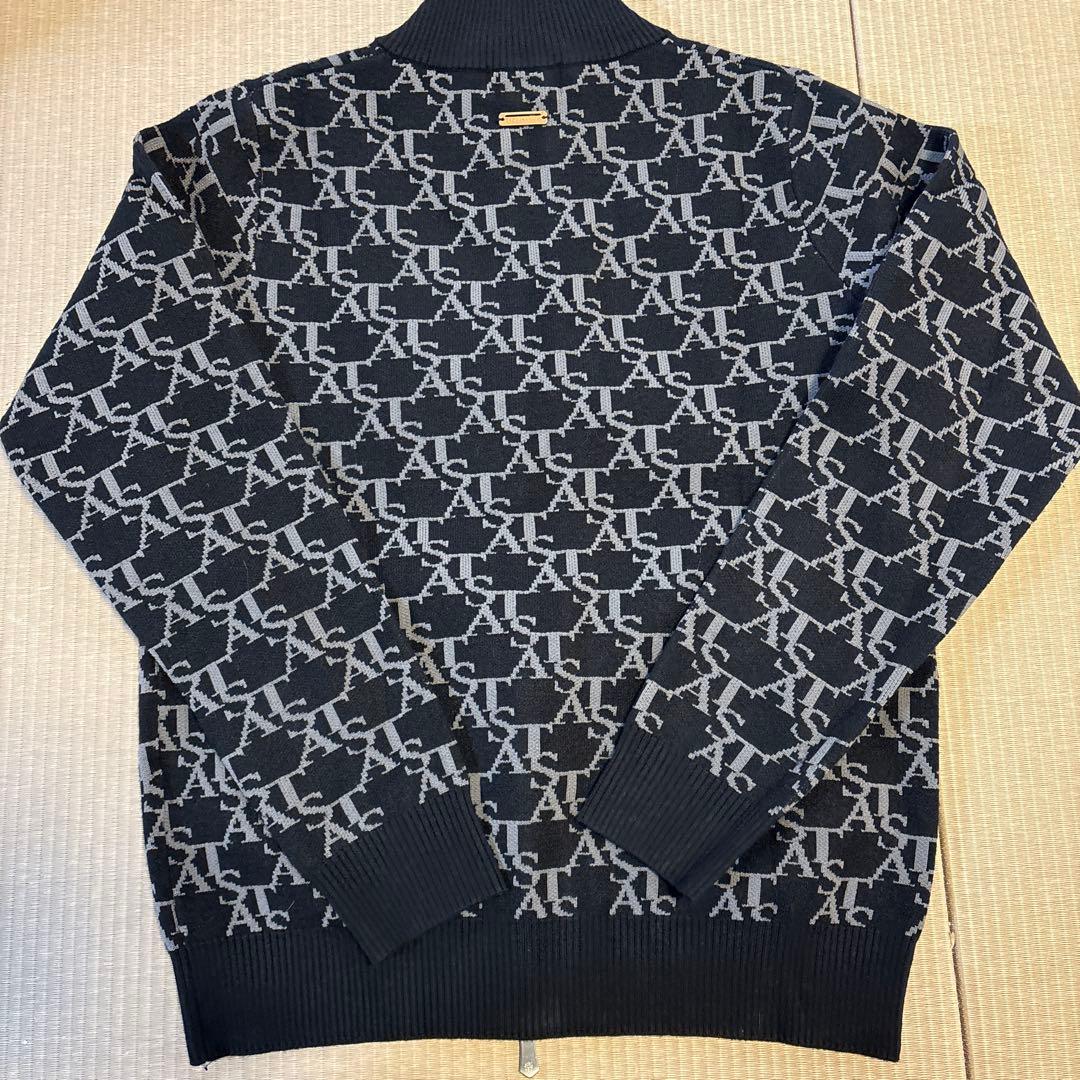 ST ANDREWS 総柄 ロゴニット Mサイズ