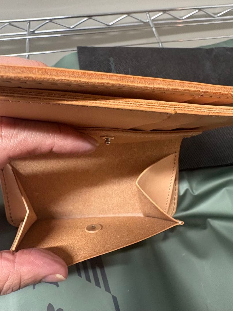 [ファニー] サンセットビルフォード ブライドルレザー 二つ折り財布