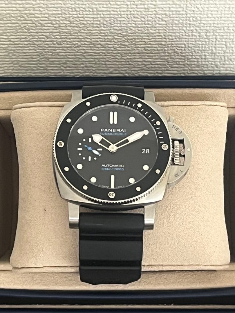 【極美品]PANERAI パネライ　純正ラバーストラップ