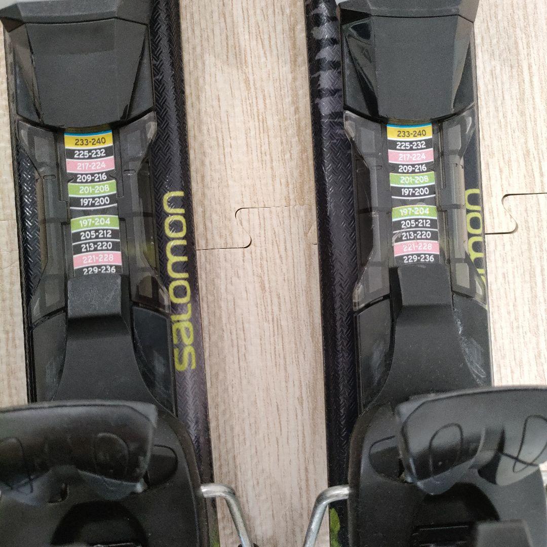 Salomon スキー板 70 CM グリーン/ブラック