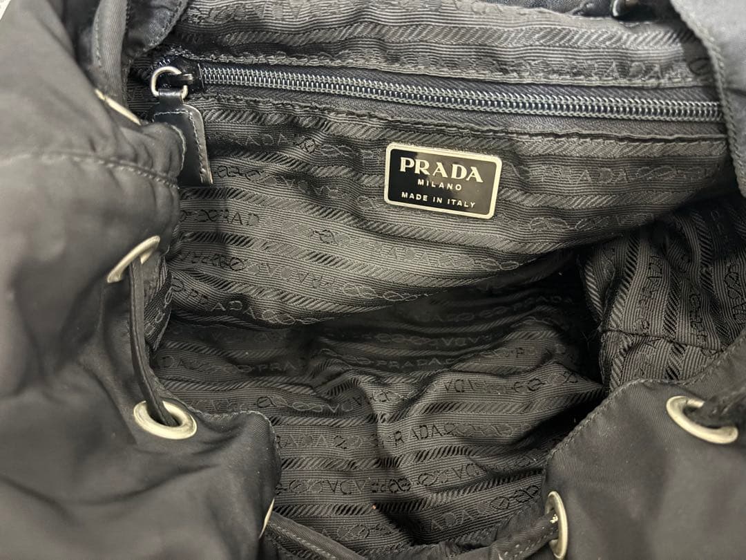 PRADA ＊ナイロンリュック バックパック＊ ヴィンテージ 三角ロゴ