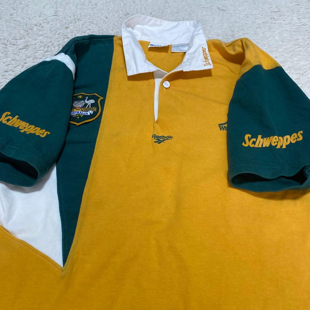 90s オーストラリア限定 Wallabiesラガーシャツ リーボック