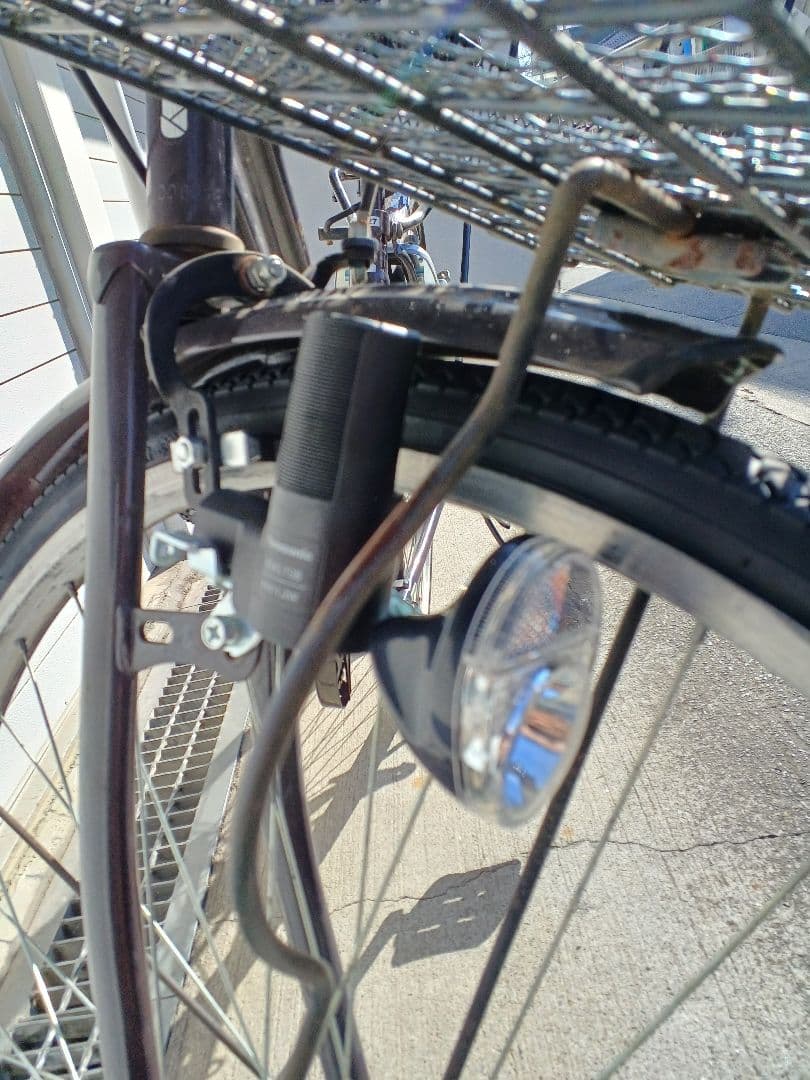 シティーサイクル27インチ　アサヒCASULYシングルギア　都内引き取りのみ❕