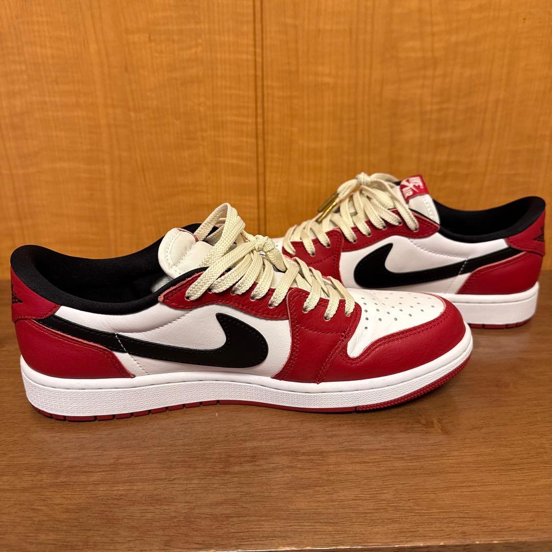 美品　NIKE Air Jordan 1 Low Chicago 27.5