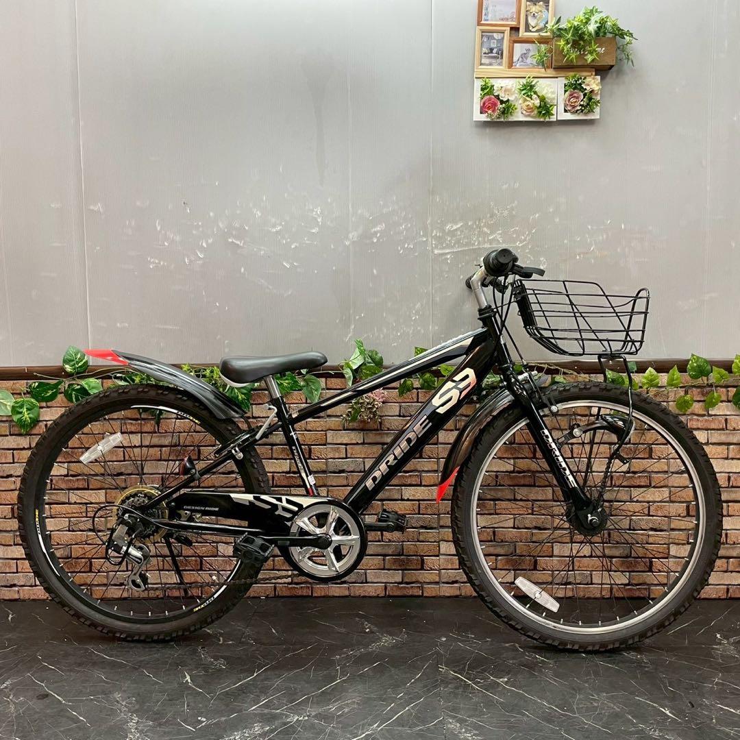 引き取り価格【91】子供用自転車 子供車 DRIDE ブラック 22インチ