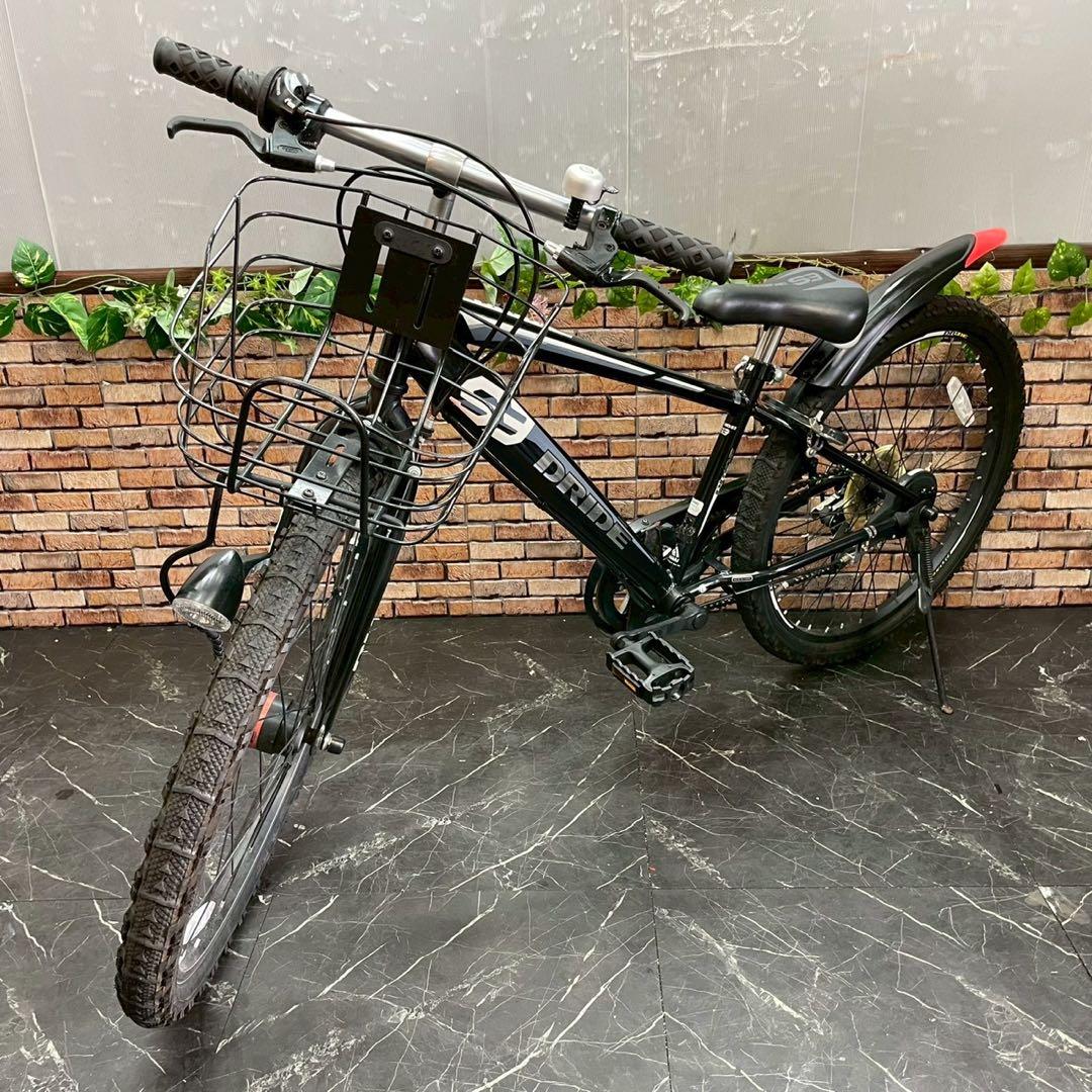 引き取り価格【91】子供用自転車 子供車 DRIDE ブラック 22インチ