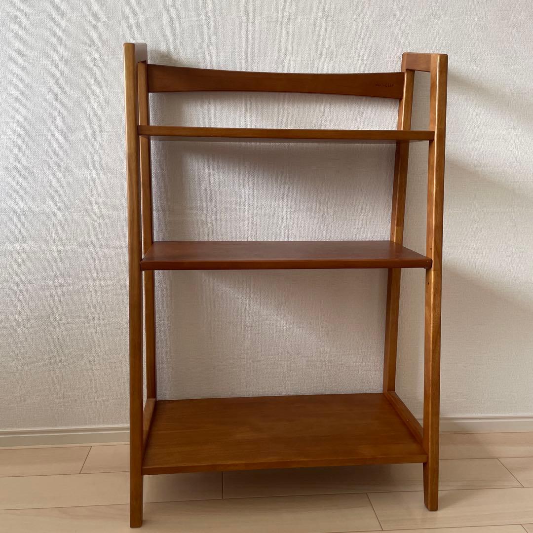 daily clip デイリークリップ　無垢の3段シェルフ　完売品