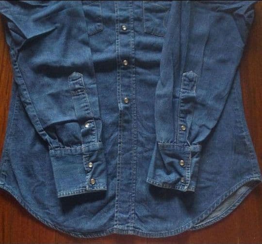 60s〜ビンテージ RANCHCRAFT JCペニー デニム ウエスタン シャツ