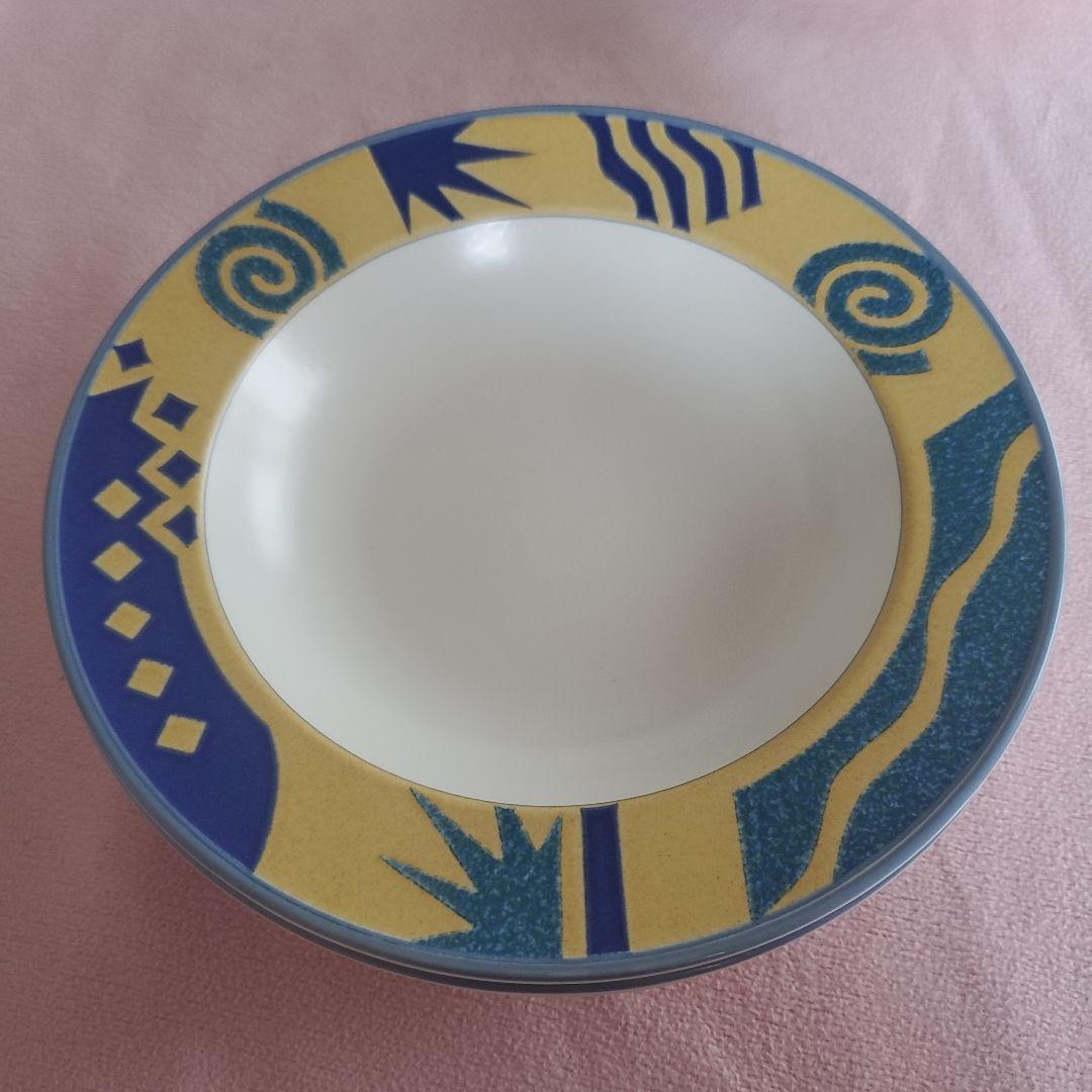 幾何学模様　MIKASA ビンテージ食器 　JOHN BERGEN