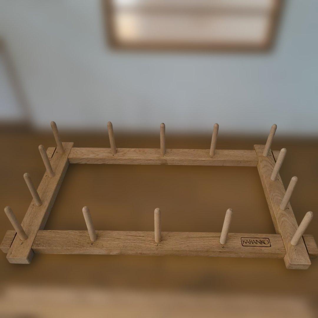 カランコLAタイプ ➕カランコ整経台➕綜絖筬スペアセット➕手織りを楽しむ本