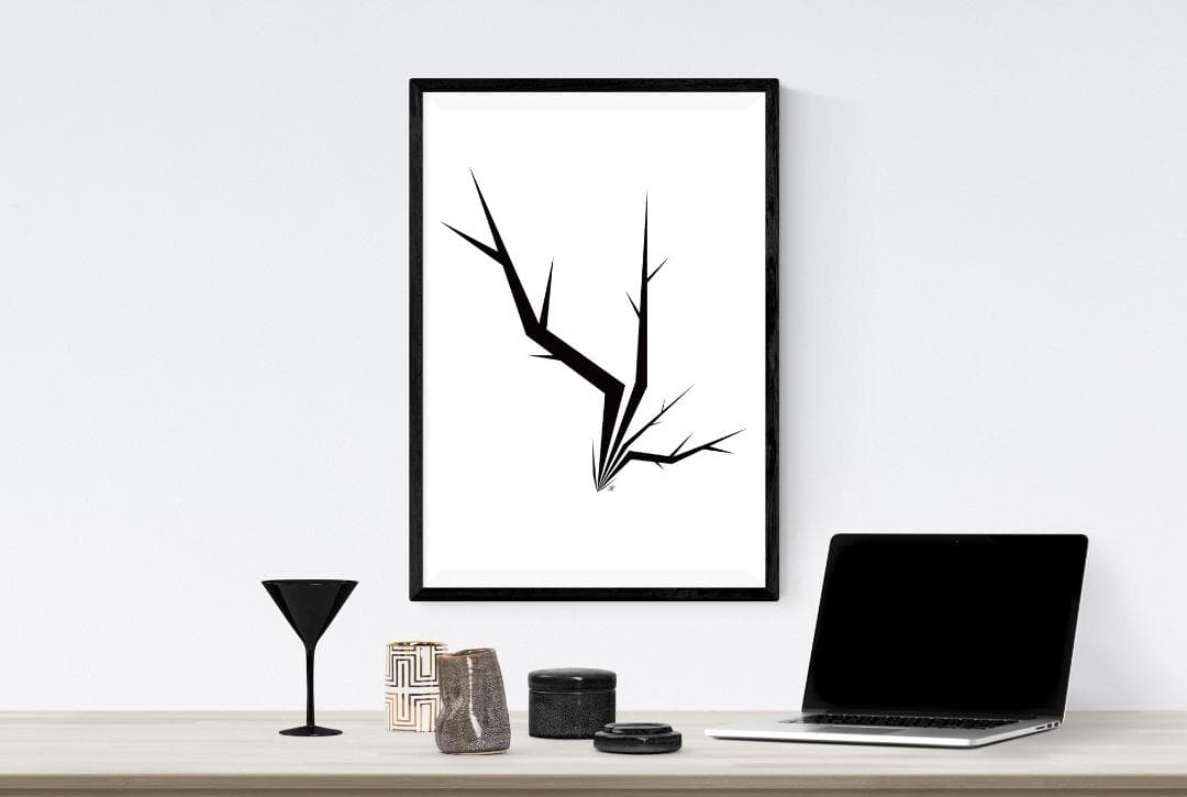 【送料無料】PASTELRIB アートポスター（A4サイズ）