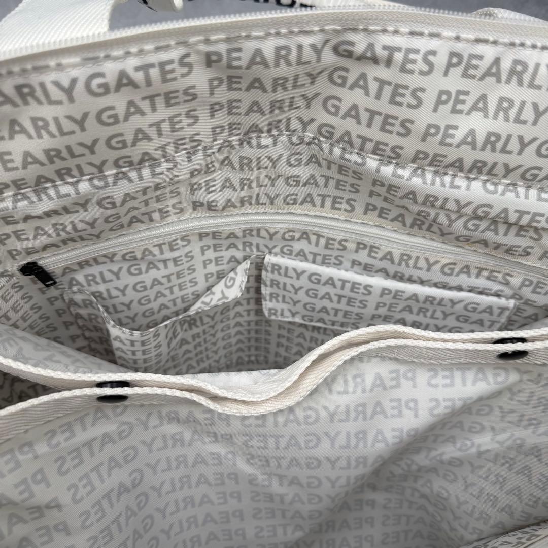 PEARLY GATES ロッカーバッグ 大型 ロゴ 大容量 多機能