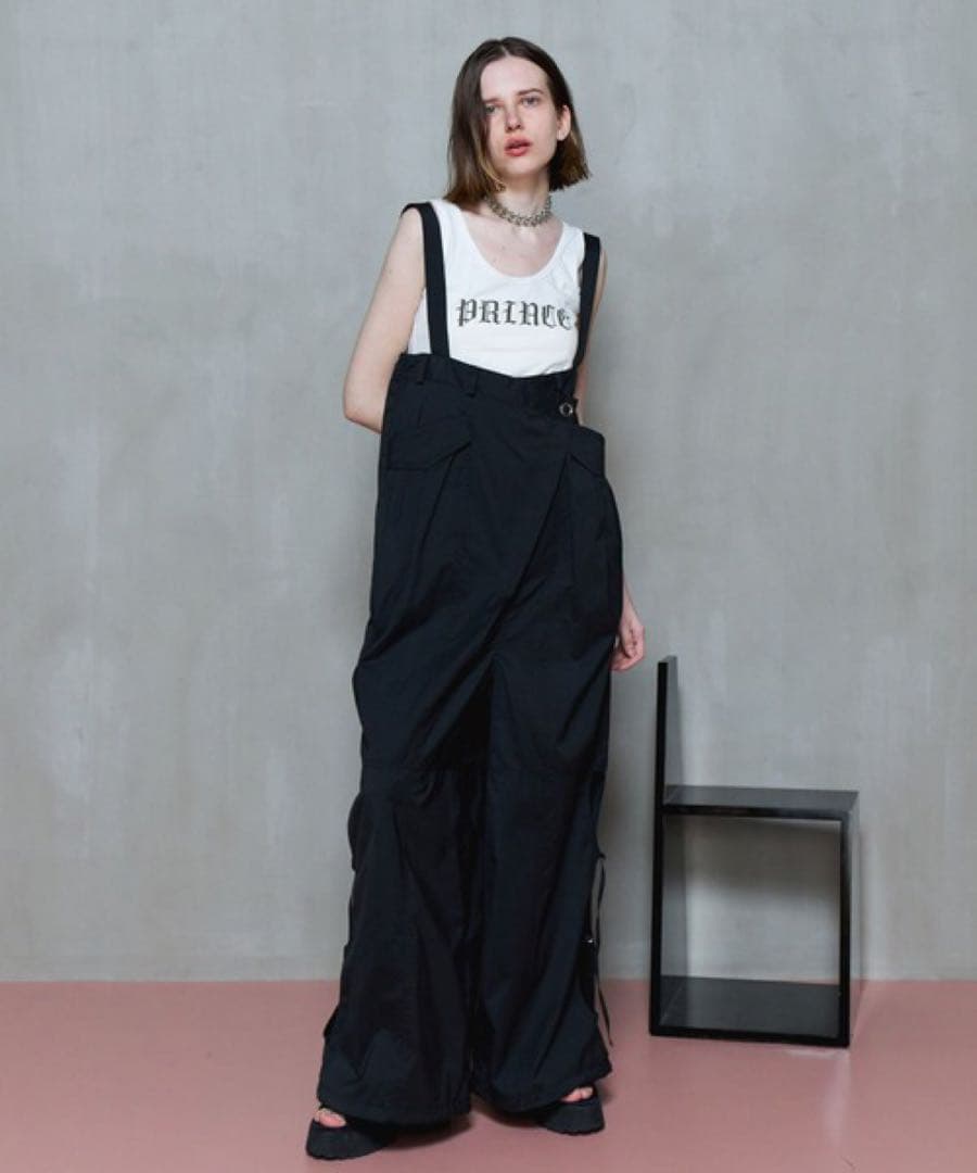 2WAYサスペンダーパラシュートパンツ　メゾンスペシャル