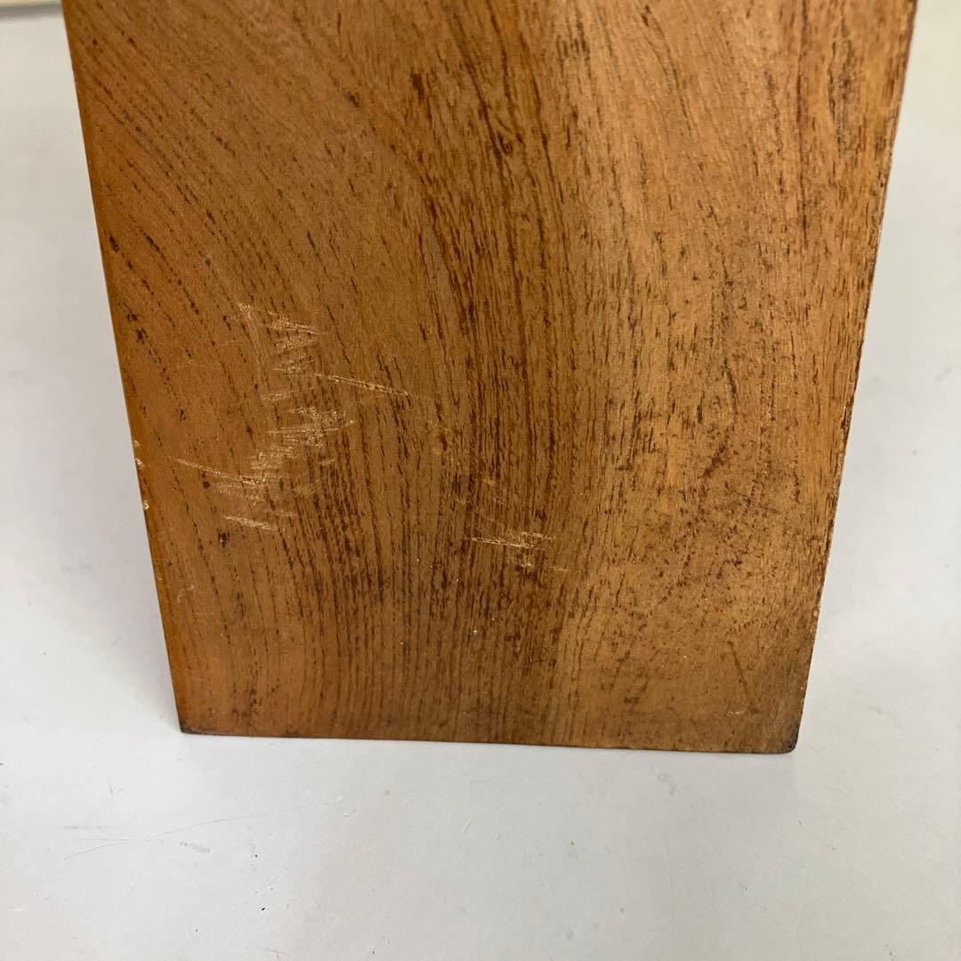 E-4 木製 王将 駒 置物 銘木 飾り駒 特大 縁起物 勝負運 木彫り 鑑賞用