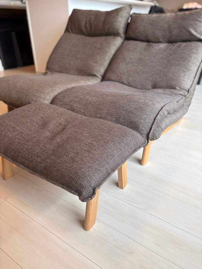 無印良品　ハイバックリクライニングチェア