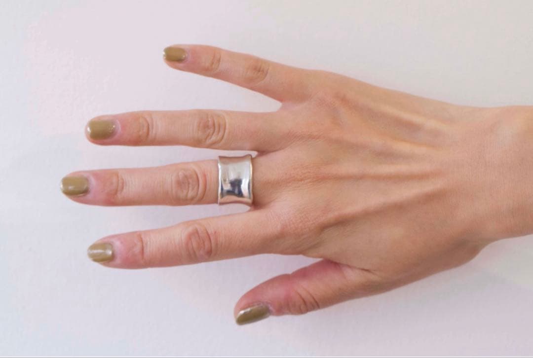 PLUIE プリュイ パス リング 15号 シルバー