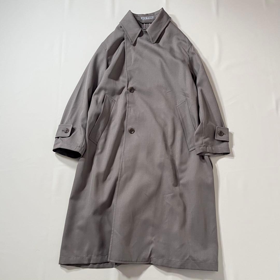 【美品】エンポリオアルマーニ　タイロッケン コート　XL相当　80s アーカイブ