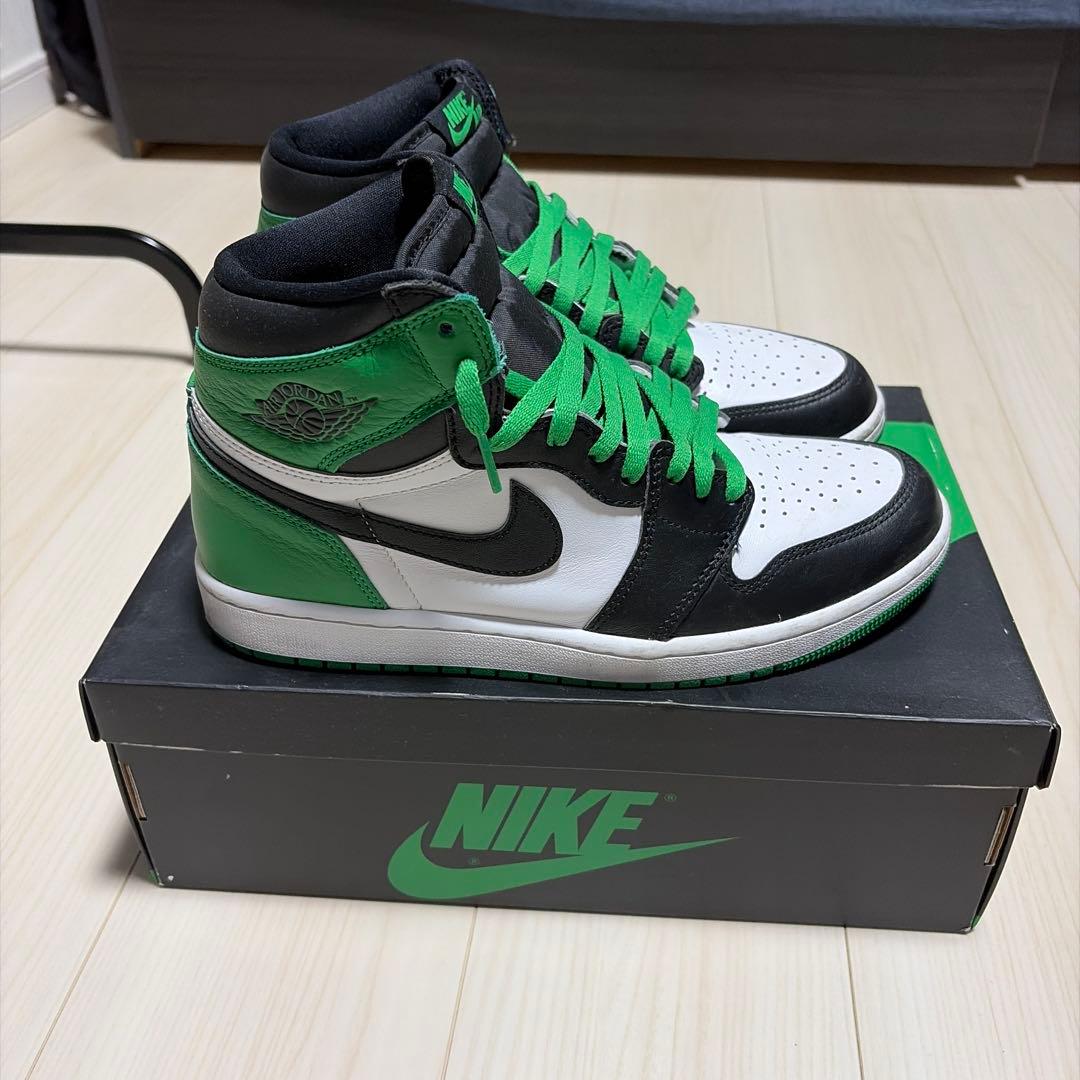 エアジョーダン1 セルティックス27.5cm（箱付き）