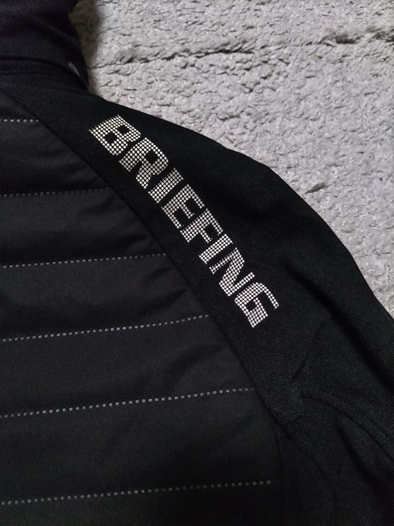 ブリーフィングゴルフ　ハイブリッド　ウォームパーカー　黒