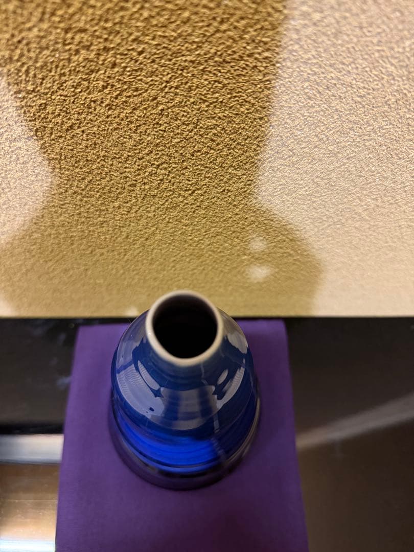 人間国宝　三代徳田八十吉（正彦）　花入　共箱