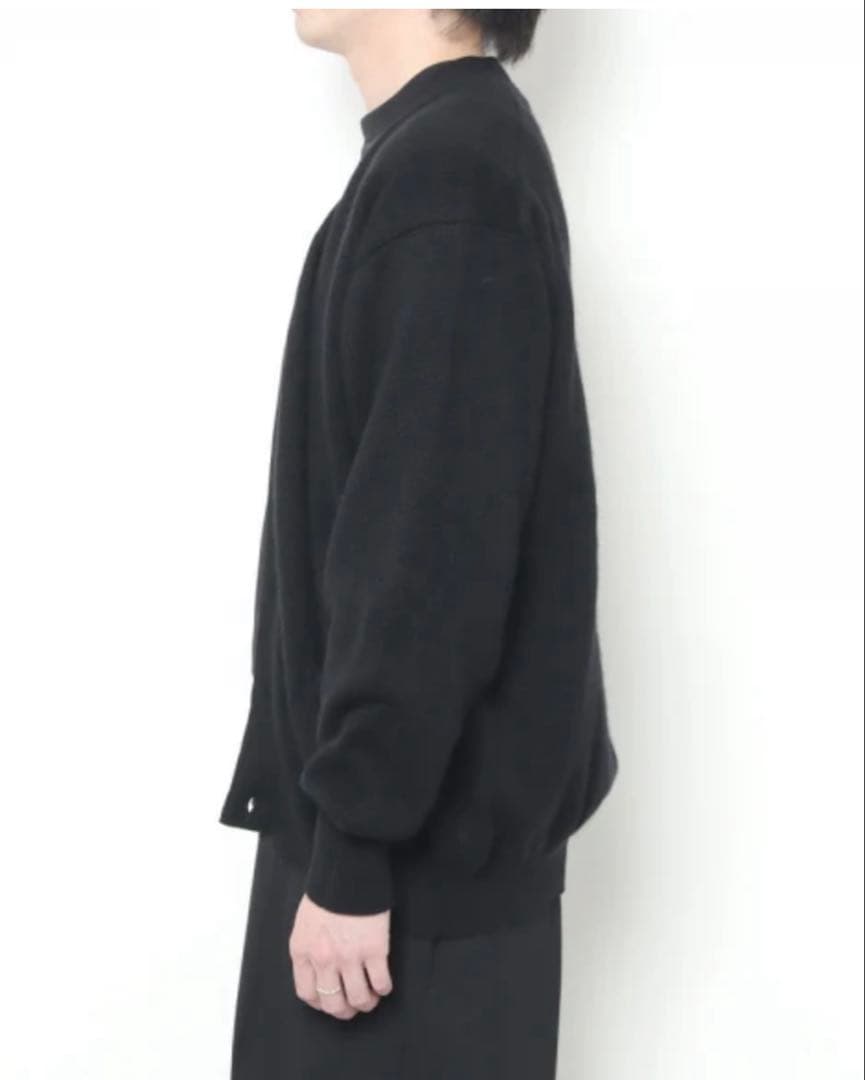 新品未使用 HERILL へリル ブラックシープカーディガン