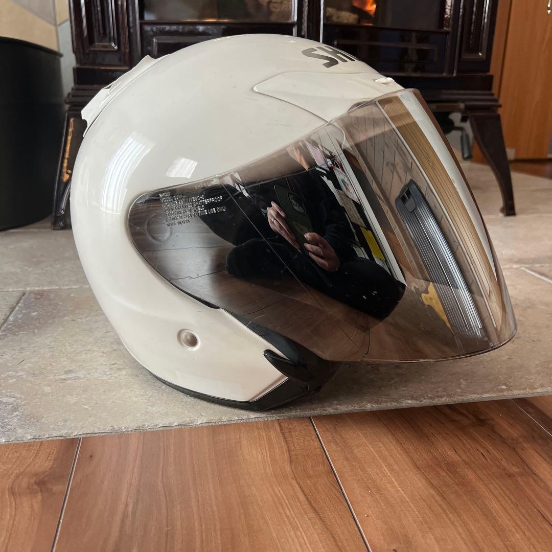 SHOEI J-FORCEⅡ jforce2 XL ジェットヘルメット 白