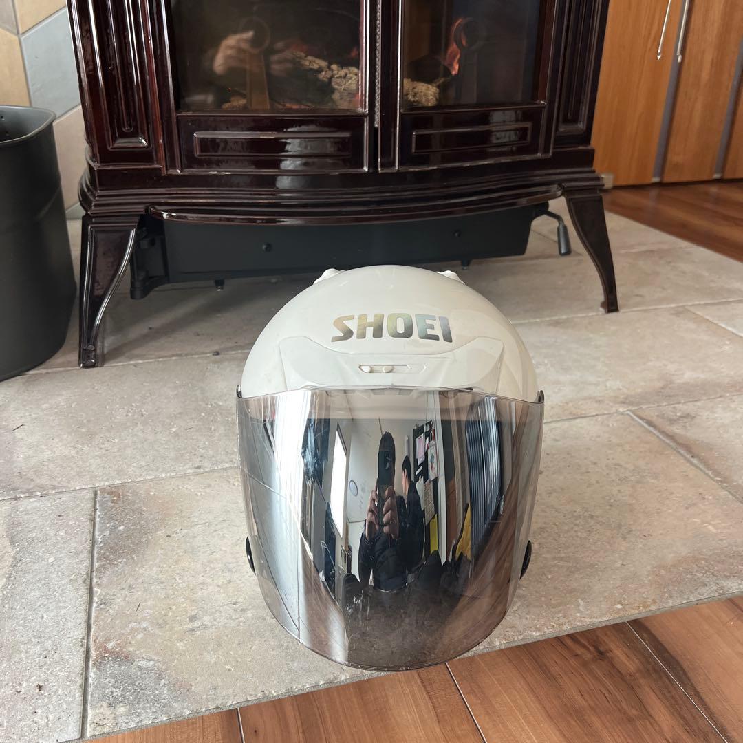 SHOEI J-FORCEⅡ jforce2 XL ジェットヘルメット 白