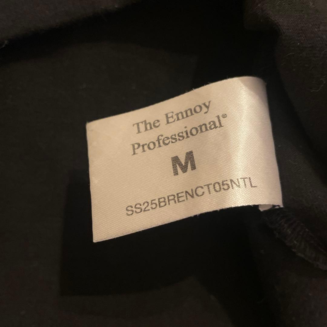 今週末限定値下げ25ss ENNOY T-SHIRT (BLACK) M