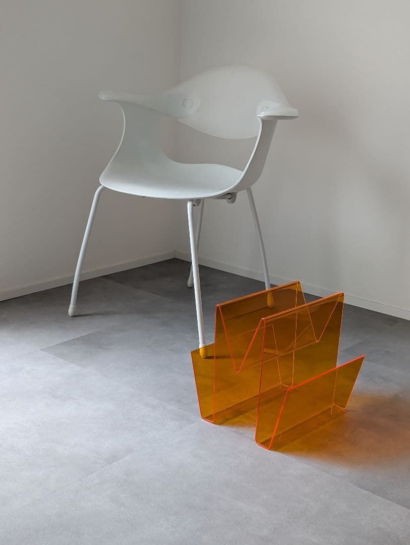 USED/スペースエイジ y2k アクリルマガジンラック space age