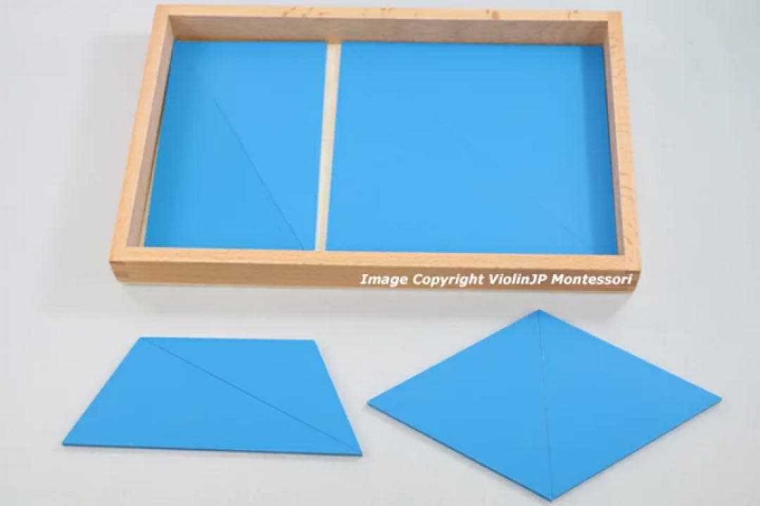モンテッソーリ　構成三角形 5箱セット Montessori