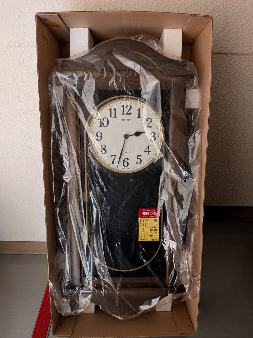 SEIKO セイコー RQ304B　掛け時計 柱時計 振り子時計　新品未使用品