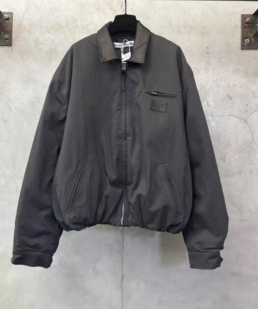 Acne Studios ブラック ナイロンジャケット