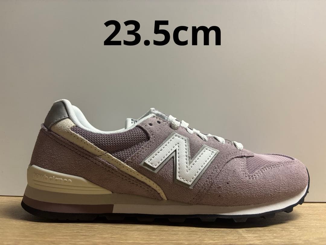 未使用 23.5cm D ニューバランス WL996EF2 パープル