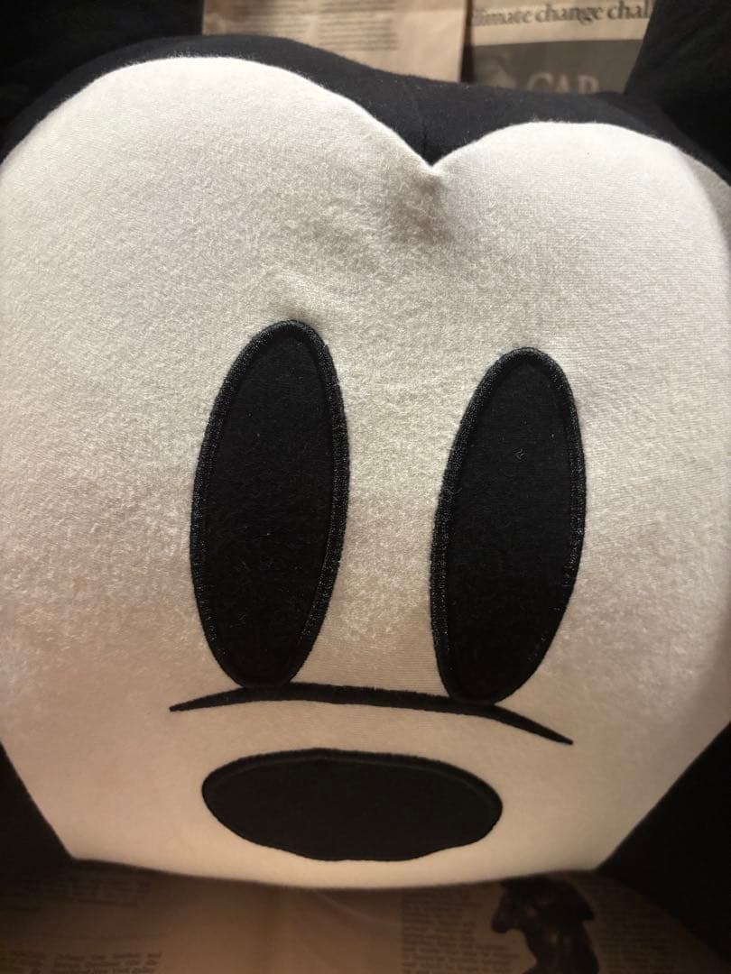 完売品希少☆Yogiboヨギボーディズニー サポート　ミッキービーズクッション